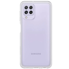 Samsung EF-QA225T Soft Clear Cover Galaxy A22 átlátszó tok és táska