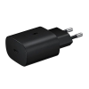 Samsung EP-TA800 hálózati töltő adapter (USB-C aljzat, 5V / 3000mA, 25W, PD gyorstöltés, fekete)