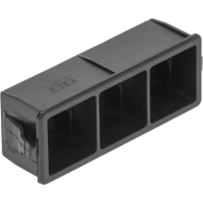 Samsung fekete nyomógomb ház/3 SQUA. BUTTO beépíthető gépek kiegészítői