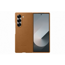 Samsung Fold 6 bőr tok, Barna tok és táska