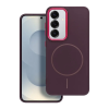 Samsung FRAME MAG COVER Case compatible with MagSafe for SAMSUNG A37 purple