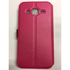Samsung G350 Galaxy Core Plus pink rózsaszín szilikon keretes könyvtok tok és táska