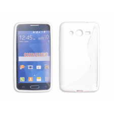 Samsung G355 Galaxy Core 2, Szilikon tok, S-Case, átlátszó tok és táska