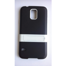 Samsung G900F Galaxy S5 fekete-fehér kitámasztható hátlap tok tok és táska