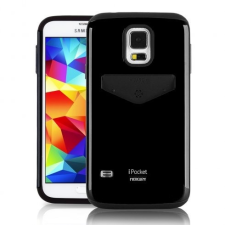 Samsung G900F Galaxy S5 fekete iPocket tok tok és táska