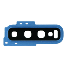 Samsung G973 Galaxy S10, Kamera plexi kerettel, (hátlapi), kék mobiltelefon, tablet alkatrész