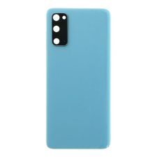 Samsung G980 Galaxy S20/S20 5G, Akkufedél, (ragasztó, kameraplexi), kék mobiltelefon, tablet alkatrész