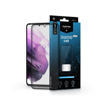  Samsung G996F Galaxy S21+ edzett üveg képernyővédő fólia - MyScreen Protector Diamond Glass Lite Edge2.5D - black mobiltelefon kellék