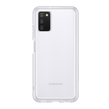Samsung Galaxy A03s (SM-A037F) szilikon telefonvédő átlátszó tok és táska