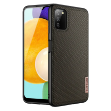  Samsung Galaxy A03s Telefontok - Dux Ducis Fino olajzöld műanyag tok, szilikon kerettel tok és táska