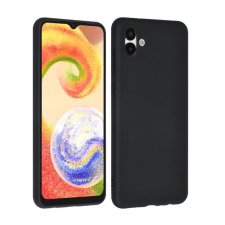  Samsung Galaxy A04 Telefontok - fekete szilikon hátlap tok tok és táska