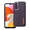  Samsung Galaxy A14 4G / A14 5G hátlap tok, telefon tok, sötétlila, Milano