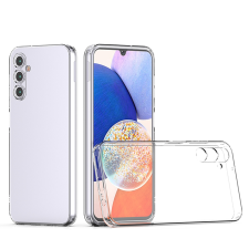  Samsung Galaxy A14 4G / LTE (A145) Telefontok - 2mm-es átlátszó szilikon tok tok és táska