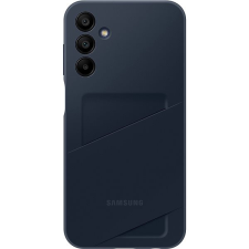 Samsung Galaxy A15 sötétkék tok kártyatartóval tok és táska