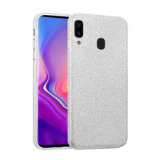  Samsung Galaxy A20e Telefontok - ezüst shiny szilikon tok tok és táska