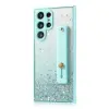  Samsung Galaxy A22 4G SM-A225F, Szilikon tok, közepesen ütésálló, kézpánttal, színátmenetes, csillog