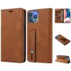  Samsung Galaxy A24 4G SM-A245F, Oldalra nyíló tok, stand, kártyatartóval, kézpánttal, Wooze Business