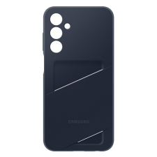 Samsung Galaxy A25 A256 kártyatartós gyári tok, sötétkék tok és táska