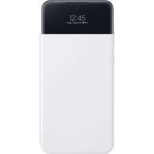 Samsung Galaxy A33 5G Gyári S-view Flip Tok - Fehér tok és táska