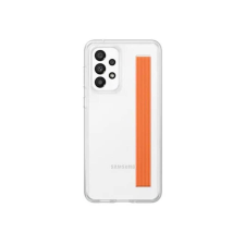 Samsung Galaxy A33 5G Slim Strap Cover, gyári tok, átlátszó, EF-XA336CT tok és táska