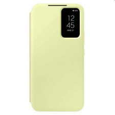 Samsung Galaxy A34 5G (SM-A346), Smart View Cover ablakos mobiltok, Lime zöld tok és táska