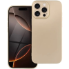  Samsung Galaxy A36 5G SM-A366B, Szilikon tok, mikrofiber plüss belső, csillogó hátlap, Metallic Case, arany