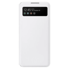 Samsung Galaxy A42 gyári LED View Cover Flip Tok - Fehér tok és táska