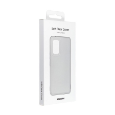 Samsung Galaxy A53 5G Soft Clear gyári szilikon tok, fekete, EF-QA536TB tok és táska