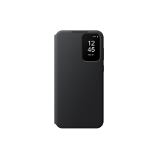 Samsung Galaxy A55 Smart View Wallet tok, fekete tok és táska