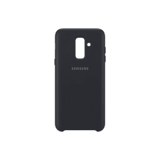 Samsung Galaxy A6+ Dual Layer tok fekete (EF-PA605CBEGWW) tok és táska