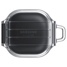 Samsung Galaxy Buds Live/Pro Vízálló tok - Átlátszó/Fekete audió kellék