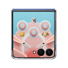 Samsung Galaxy Flip7 nyíló tok, átlátszó (EF-ZF766CTEGWW) tok és táska