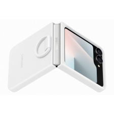Samsung Galaxy Flip 7 FE Szilikon tok gyűrűvel, fehér (OSAM-EF-PF741TWEG) tok és táska