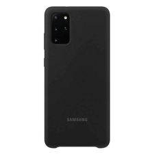 Samsung Galaxy S20 Plus, S20 Plus 5G, SAMSUNG szilikon mobiltok, Fekete tok és táska