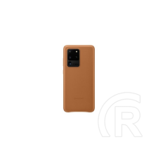Samsung Galaxy S20 Ultra bőr tok (barna) tok és táska