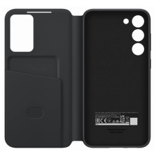 Samsung Galaxy S23+ Smart View Wallet, gyári flip tok, fekete, EF-ZS916CB tok és táska
