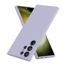 Samsung Galaxy S23 Ultra telefontok - PASTEL - liláskék szilikon hátlap tok tok és táska