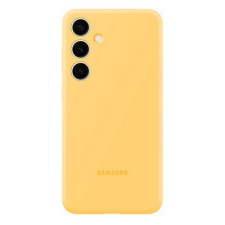  Samsung Galaxy S24 Plus SM-S926, Szilikon tok, sárga, gyári tok és táska