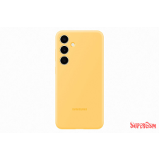 Samsung Galaxy S24 Plus szilikon tok, Sárga tok és táska