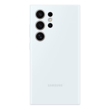 Samsung Galaxy S24 Ultra SM-S928, Szilikon tok, fehér, gyári tok és táska