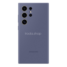 Samsung Galaxy S24 Ultra SM-S928, Szilikon tok, lila, gyári tok és táska