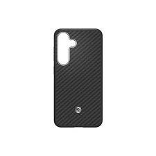 Samsung Galaxy S25 Enzo Aramid tok feketés ezüst (GP-FPS931PGABW) (GP-FPS931PGABW) tok és táska