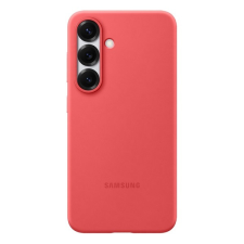 Samsung Galaxy S25 (SM-S931) szilikon telefonvédő piros tok és táska