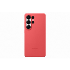 Samsung Galaxy S25 Ultra szilikon tok, Piros tok és táska