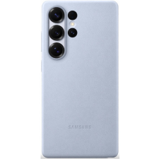 Samsung Galaxy S25 Ultra vegán gyári bőrtok, világoskék tok és táska