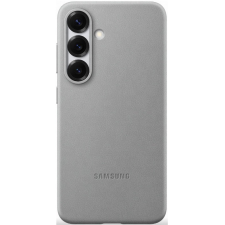Samsung Galaxy S25 vegán gyári bőrtok, szürke tok és táska
