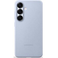Samsung Galaxy S25 vegán gyári bőrtok, világoskék tok és táska