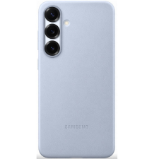 Samsung Galaxy S25+ vegán gyári bőrtok, világoskék tok és táska