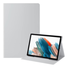 Samsung Galaxy Tab A8 10.5 (2021) SM-X200 / X205, mappa tok, stand, ezüst, gyári - Bontott termék! tablet tok