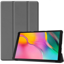  Samsung Galaxy Tab A8 10.5 (2021) SM-X200 / X205, mappa tok, Trifold, szürke tablet tok